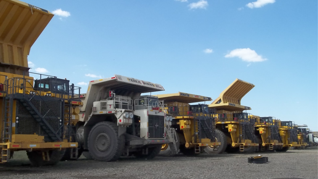 Haul truck Control group